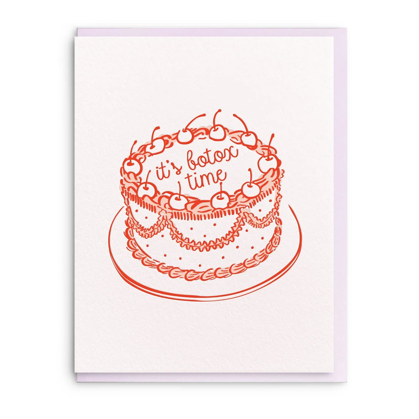 Botox Time Birthday Card