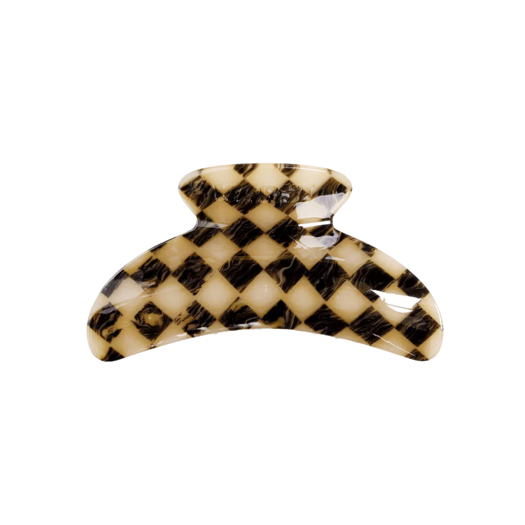 SuperClip Hair Claw | Faded Checker