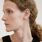 Heart Lock Studs | Gold