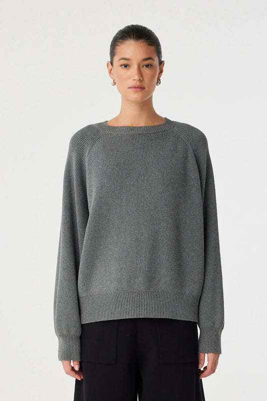 Emery Sweater | Charcoal