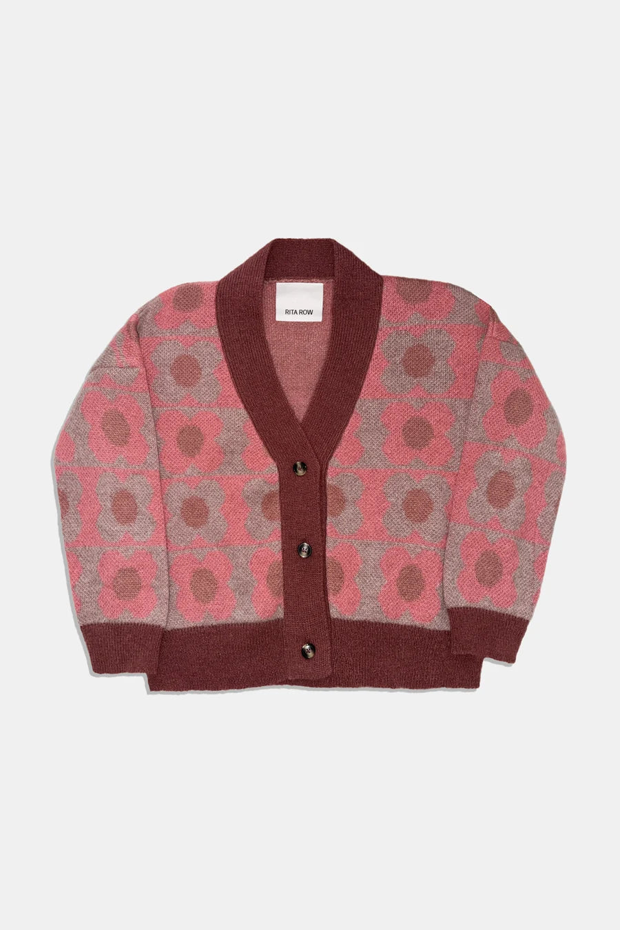 Pomo Cardigan | Pink Floral