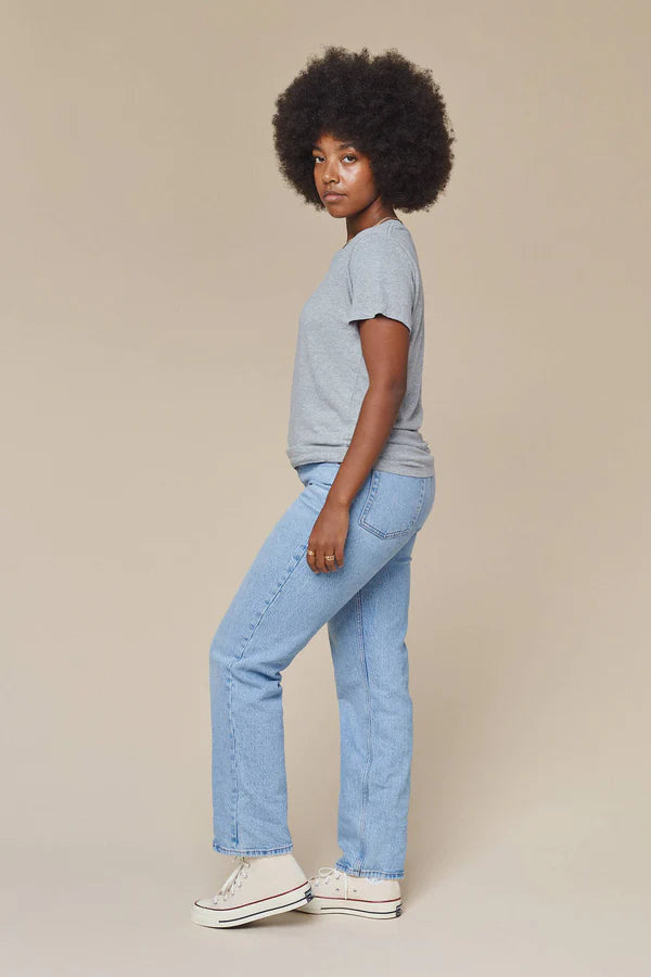 Heathered Lorel Tee | Diesel Gray