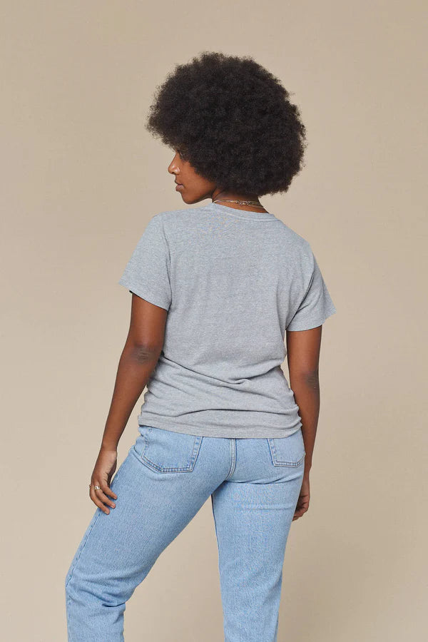 Heathered Lorel Tee | Diesel Gray