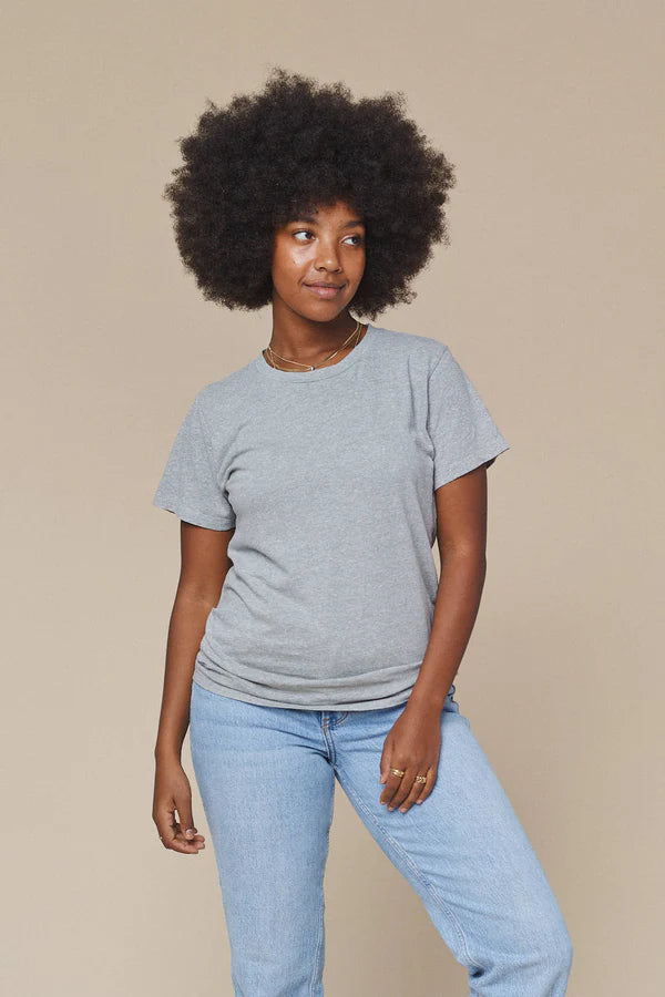 Heathered Lorel Tee | Diesel Gray