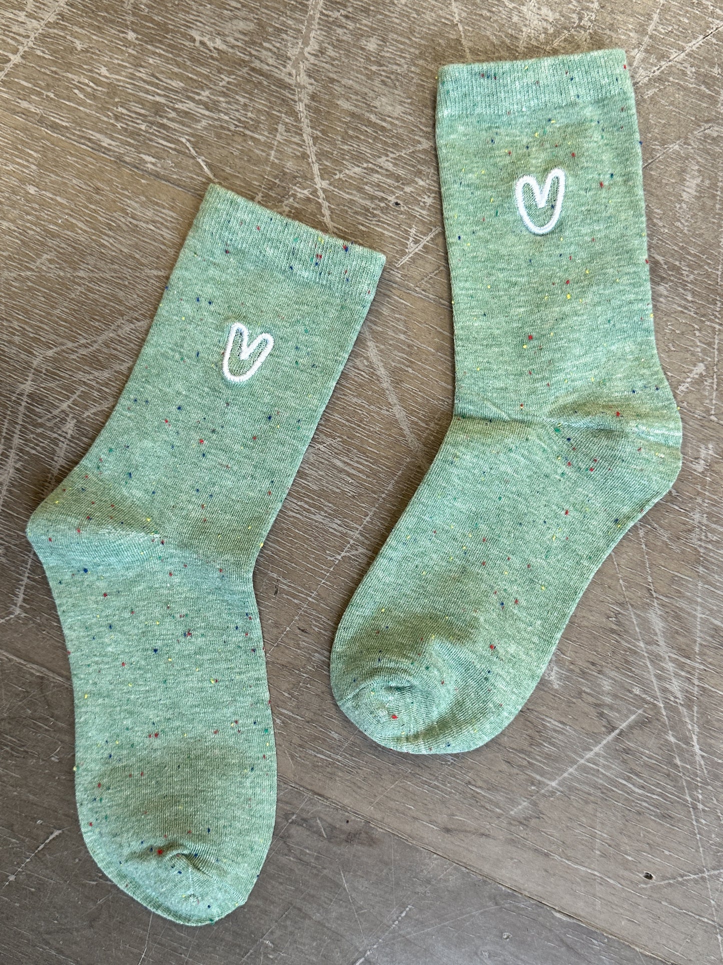 Sweetheart Crew Socks