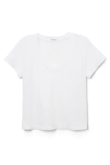 Hendrix V-Neck Tee | White