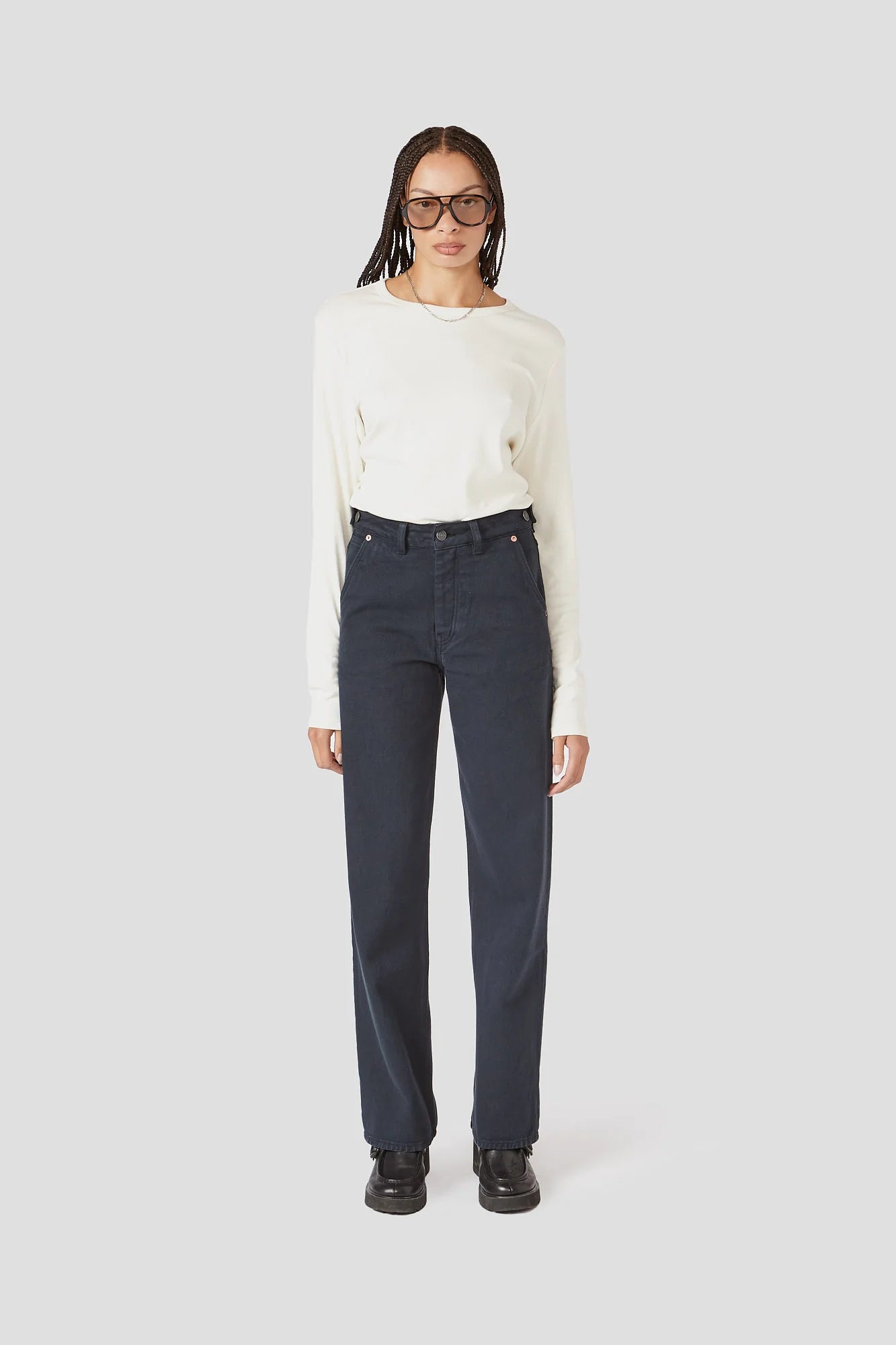 Archie Adjustable Pants | Indigo