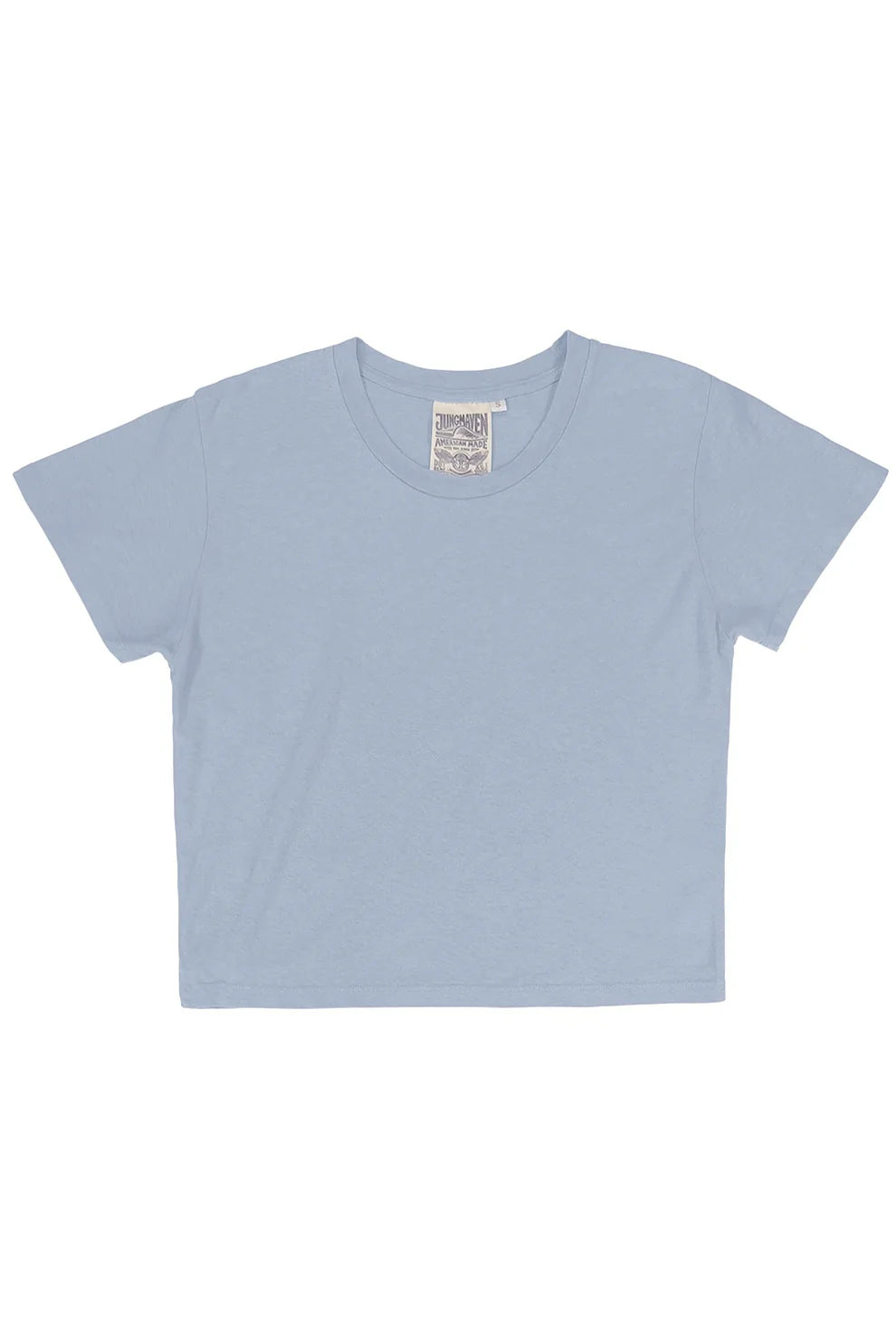 Cropped Ojai Tee | Coastal Blue