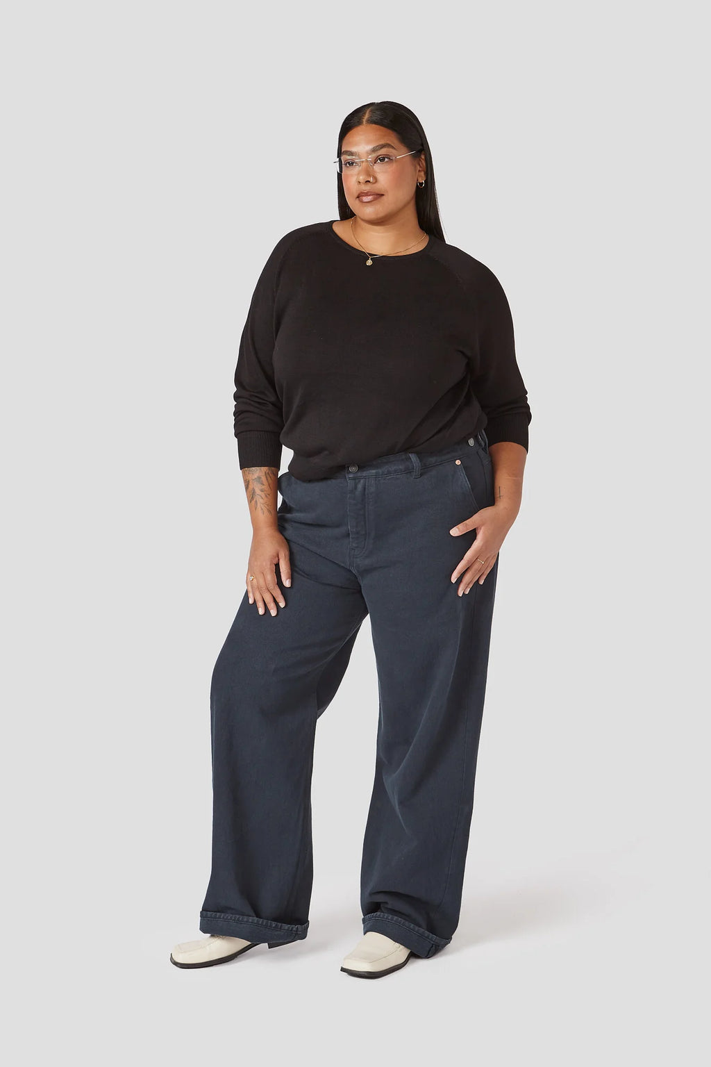 Archie Adjustable Pants | Indigo