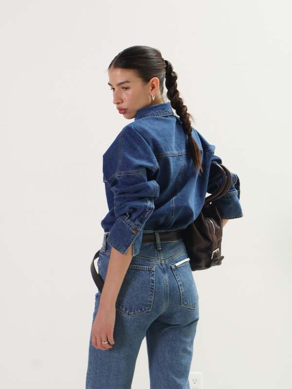 Leia High Rise Straight | Bluestone