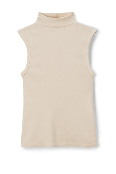 Mel Ribbed Mock Neck Tank | Sugar