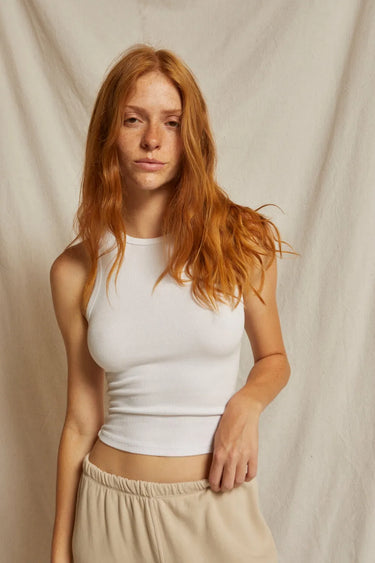 Gigi Tank | White