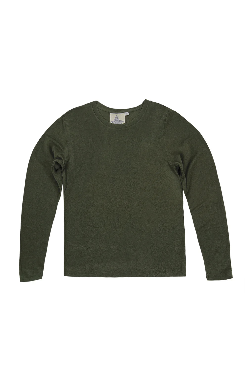 Bishop 100% Hemp Long Sleeve | Olive Green