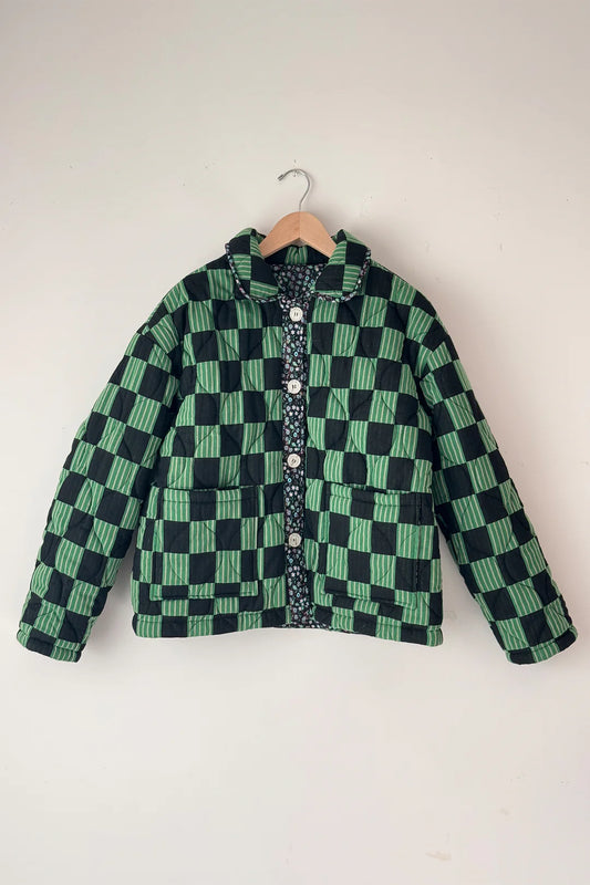 Reversible Quilted Jacket | Multi