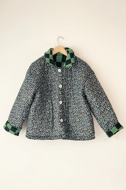 Reversible Quilted Jacket | Multi
