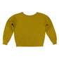 Laguna Cropped Sweatshirt | Citrine Yellow