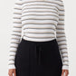 Romi Striped Long Sleeve | Cream