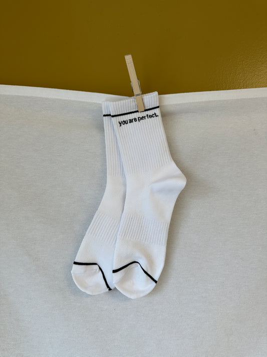 Perfect Socks | White