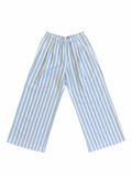 Melrose Pant | Blue + White Stripe