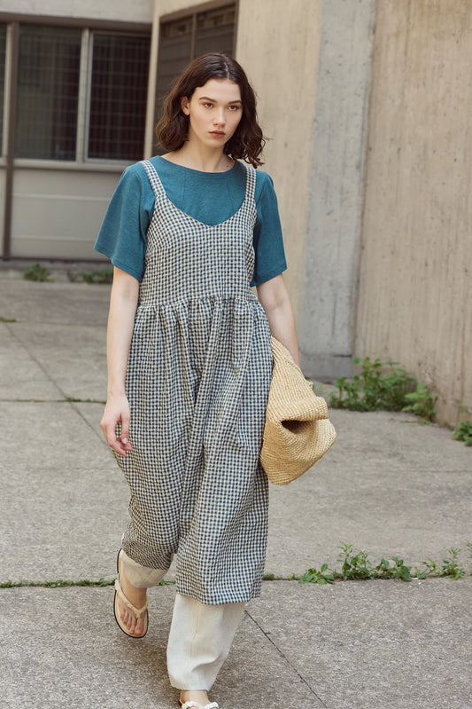 Glinda Dress | Green + Yellow