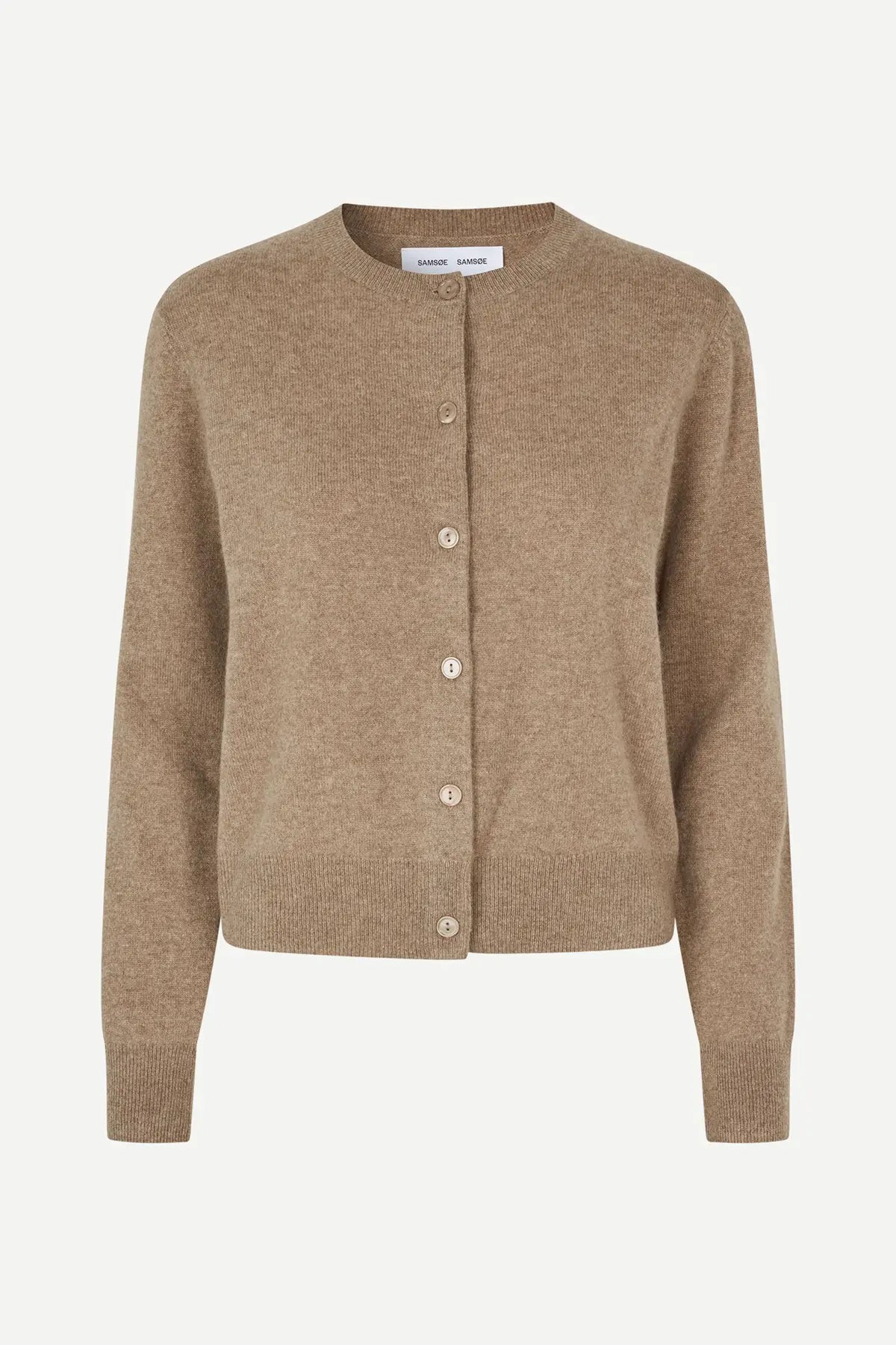 Saboston Cardigan | Greige Melange