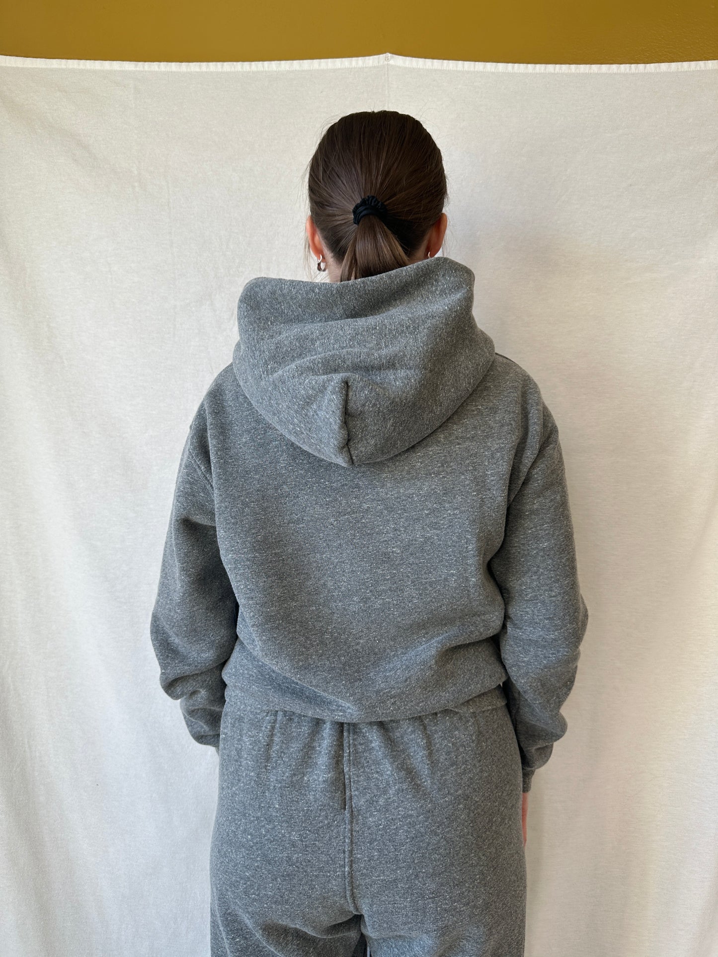 Heart Hoodie | Heather Grey