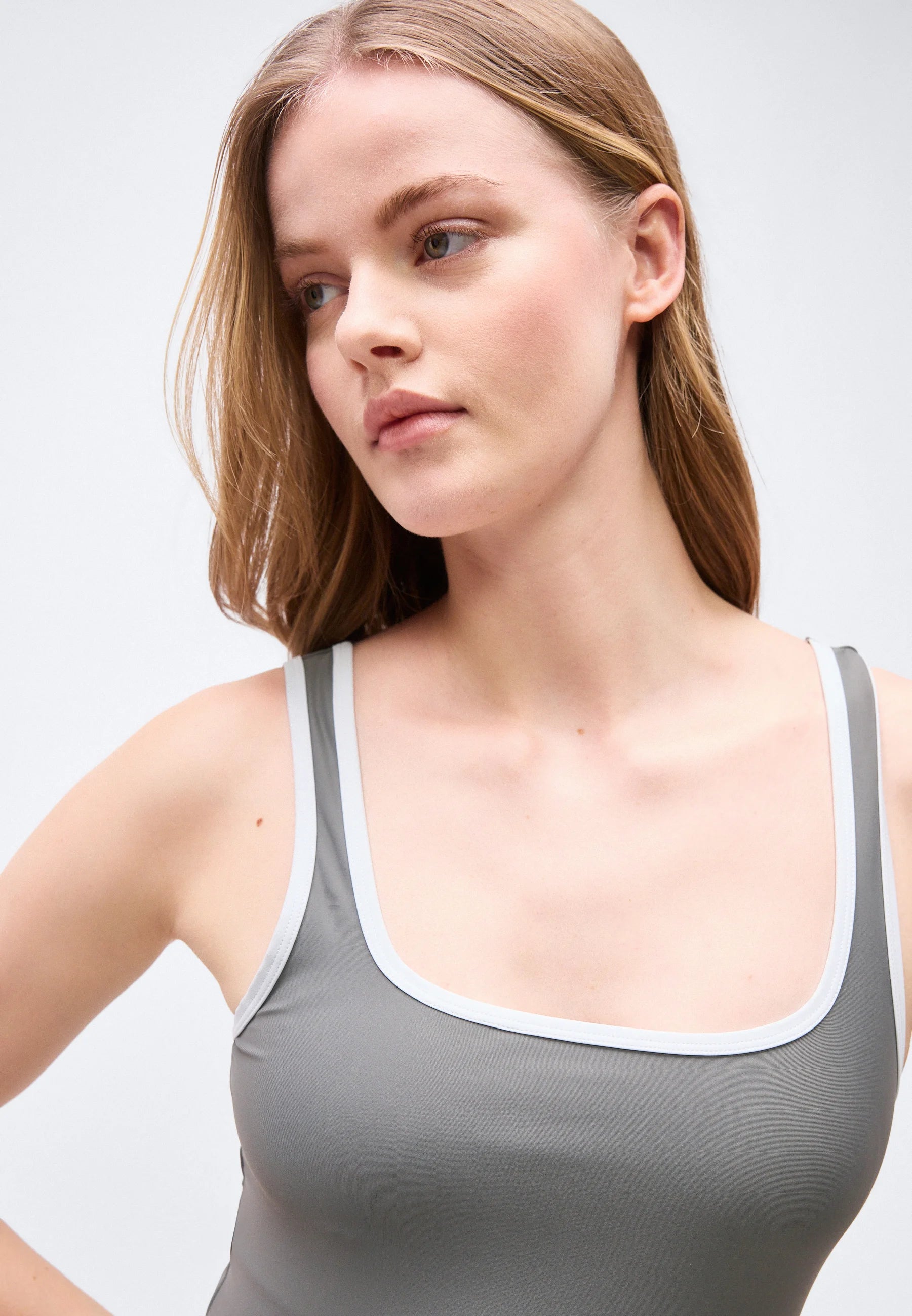 Sarina Swimsuit | Gunmetal