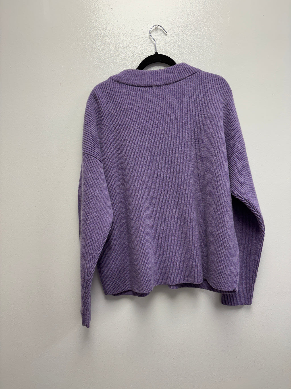 Helga Pocket Sweater | Lilac