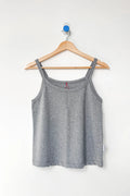 Premium Jersey Dana Cami | Melange Gray