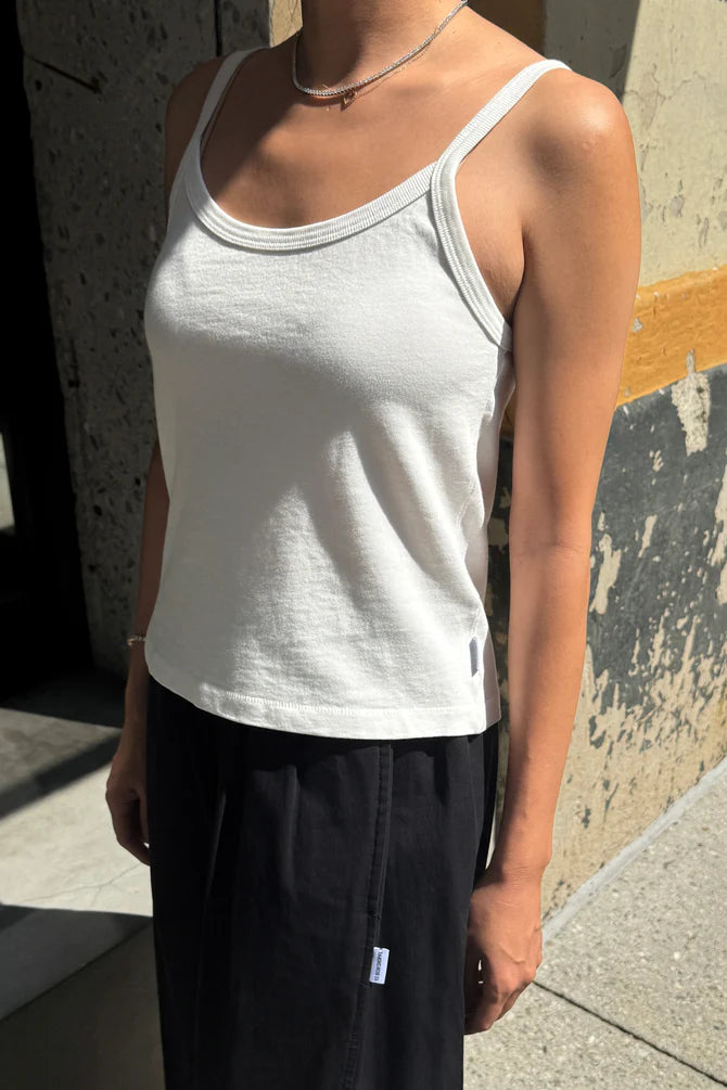 Premium Jersey Dana Cami | Vintage White