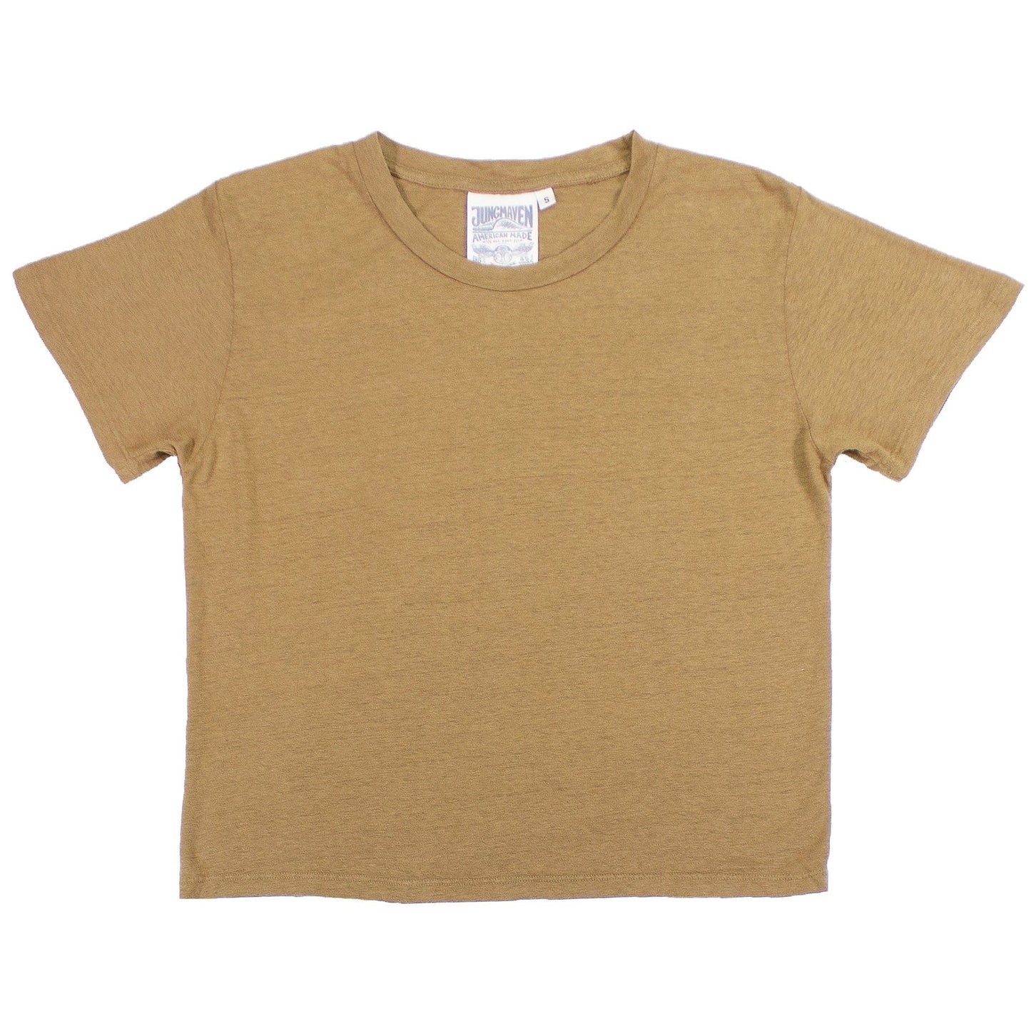 Cropped Lorel Tee | Coyote