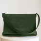 Kennon Shoulder Bag | Green Suede