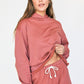 Kokomo Cut Off Hoodie | Rose Flower