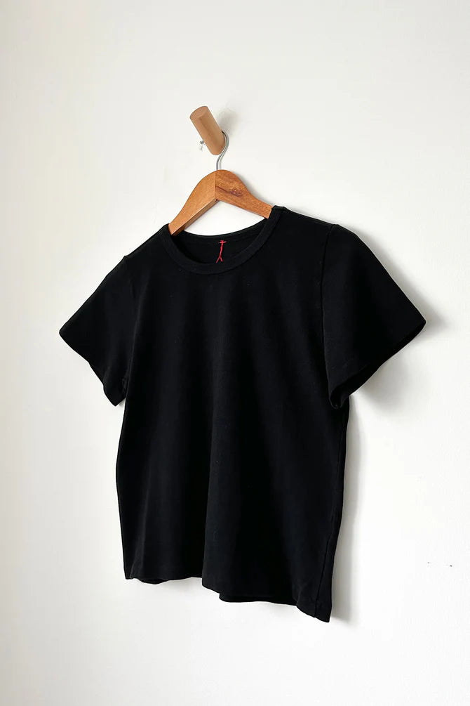 The Little Boy Tee (Premium Jersey) | True Black