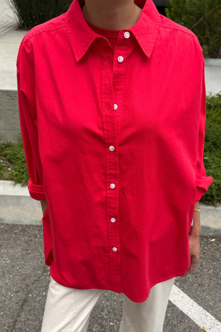 Light Weight Owen Shirt | Red