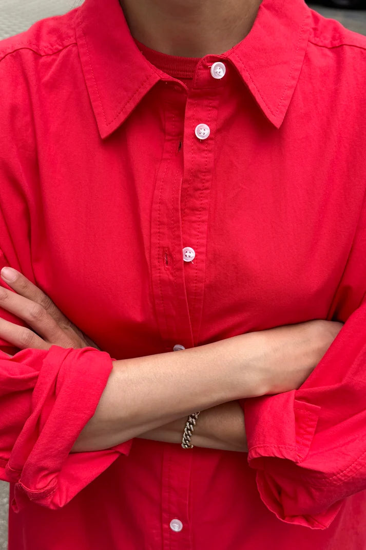 Light Weight Owen Shirt | Red