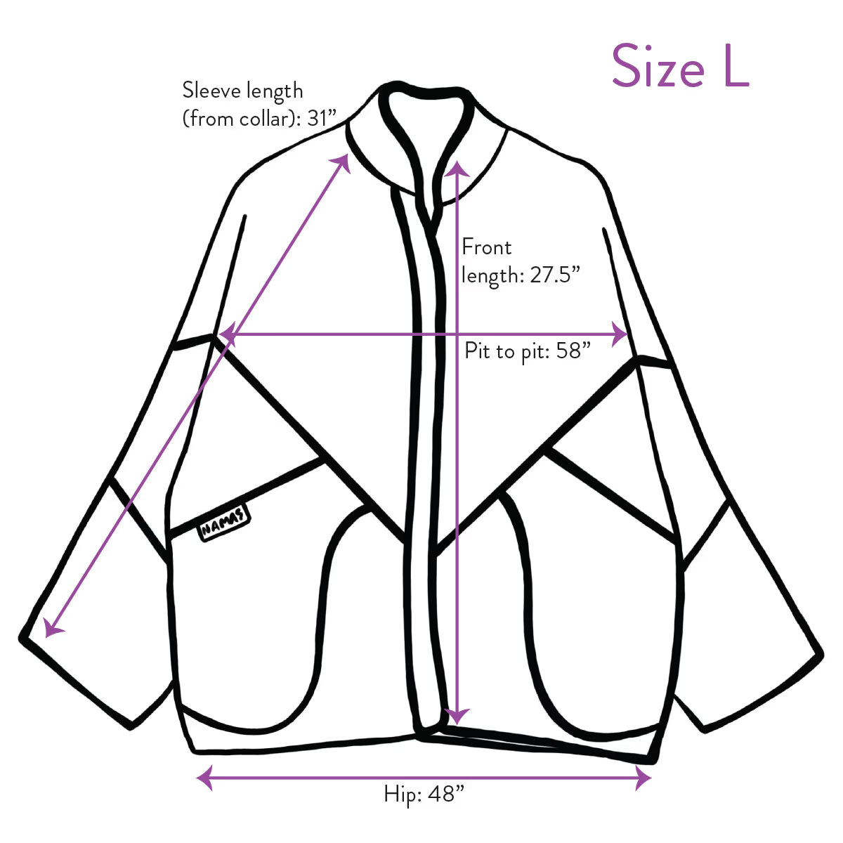 The Ladhiya Denim Jacket - Large