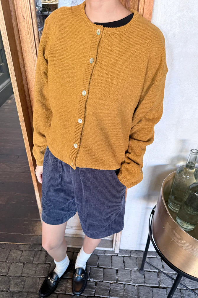 Cotton Leila Cardigan | Dijion