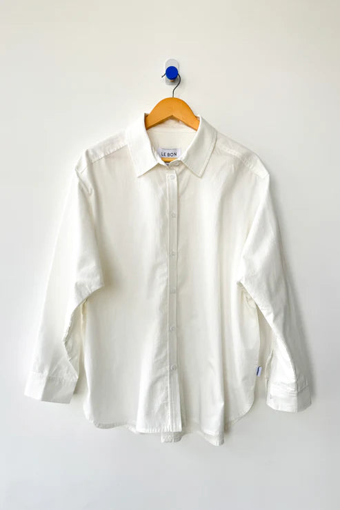 Light Weight Owen Shirt | White
