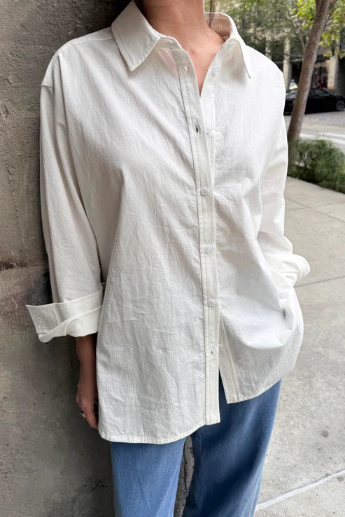 Light Weight Owen Shirt | White