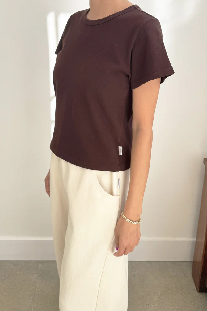 The Little Boy Tee (Premium Jersey) | Dark Cacao
