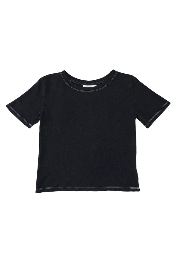 Loma Pique Tee | Black