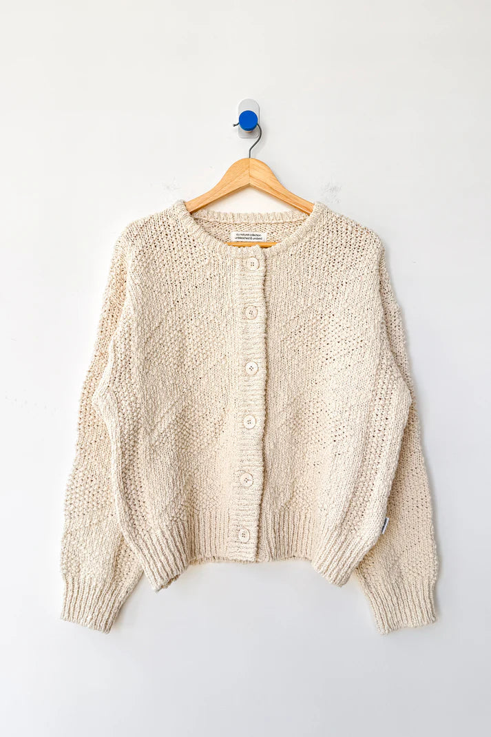 Mason Cotton Cardigan | Natural