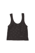 Mesh Sporty Tank | Coffee Bean