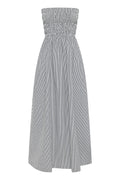 Quinn Maxi Dress | Black Stripe