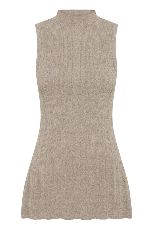 Collins Knit Tunic | Oat Marle