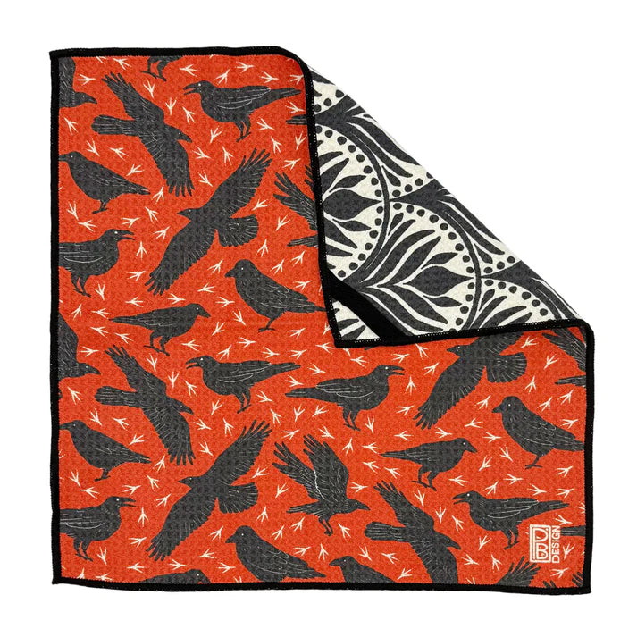 Raven Microfiber Washcloth