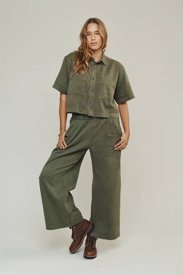 Disco Twill Pant | Coffee Bean