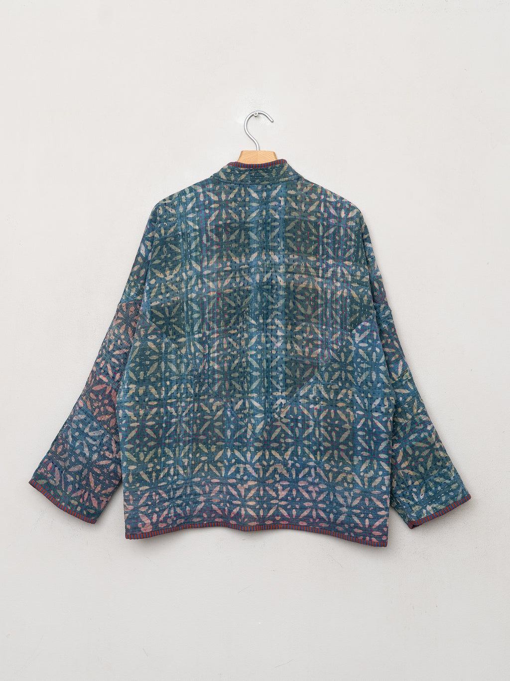 The Ladhiya Quilted Patchwork Kantha Jacket