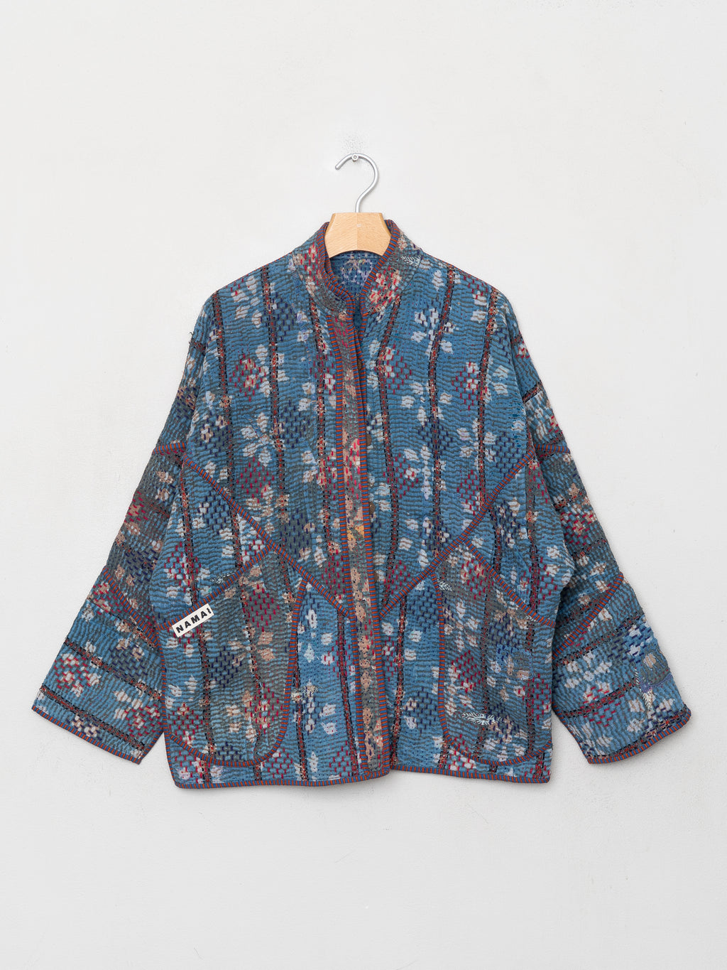 The Ladhiya Quilted Patchwork Kantha Jacket